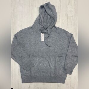 Martha Stewart cashmere/ wool sweater hoodie